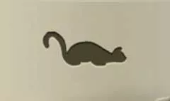 ネコのシルエット