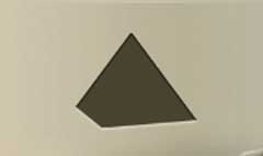 Pyramid silhouette