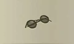 眼鏡のシルエット