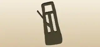 Metronome silhouette