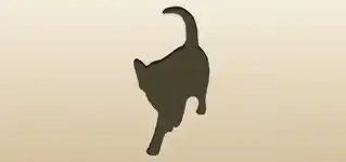 Cat silhouette