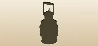 Lantern silhouette