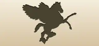 Pegasus silhouette