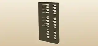 Abacus silhouette