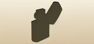 Lighter silhouette