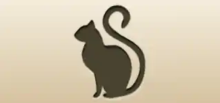 Cat silhouette