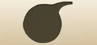 Retort Flask silhouette