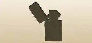 Lighter silhouette