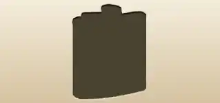 Flask silhouette