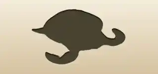 Turtle silhouette