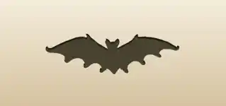 Bat silhouette