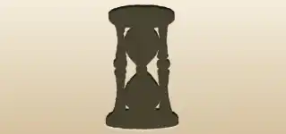 Hourglass silhouette