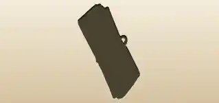 Letters silhouette