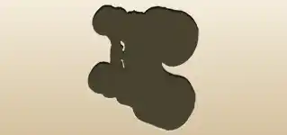 Binoculars silhouette