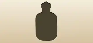 Flask silhouette