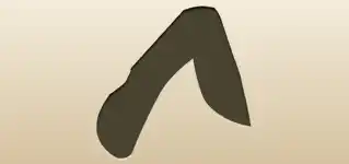Knife silhouette