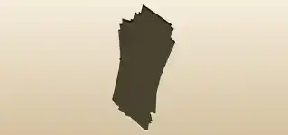 Letters silhouette