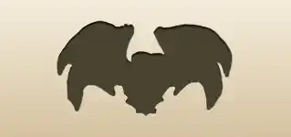 Bat silhouette
