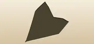 Paper Plane silhouette