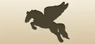 Pegasus silhouette