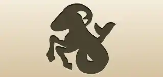 Capricorn silhouette
