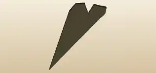 Paper Plane silhouette