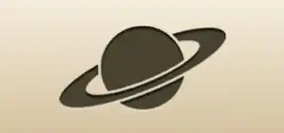 Saturn silhouette