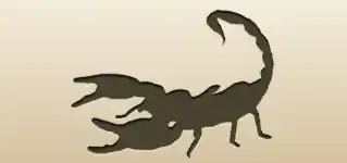 Scorpio silhouette