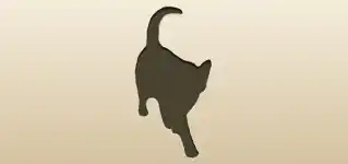 Cat silhouette