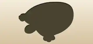 Turtle silhouette