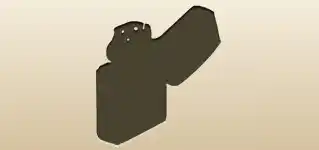 Lighter silhouette