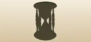 Hourglass silhouette