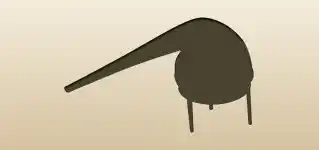 Retort Flask silhouette