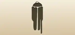 Wind Chimes silhouette