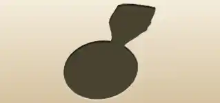 Medal silhouette