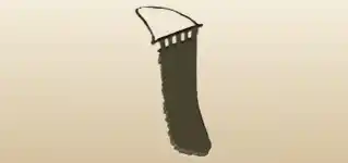 Pennant silhouette