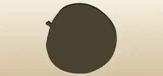 Apple silhouette