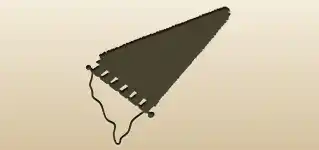 Pennant silhouette