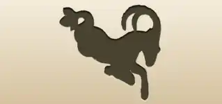 Capricorn silhouette