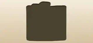 Flask silhouette