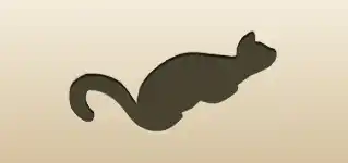 Cat silhouette