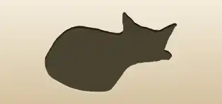 Cat silhouette