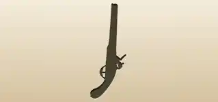 Pistol silhouette