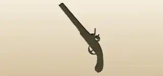 Pistol silhouette