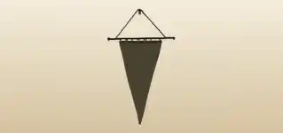 Pennant silhouette
