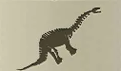 骸骨のシルエット