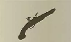 銃のシルエット