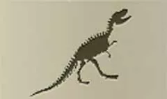 骸骨のシルエット