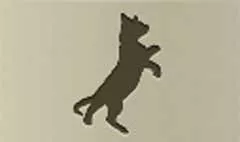 ネコのシルエット