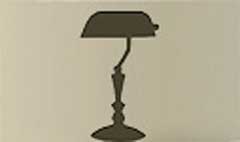 Desk Lamp silhouette
